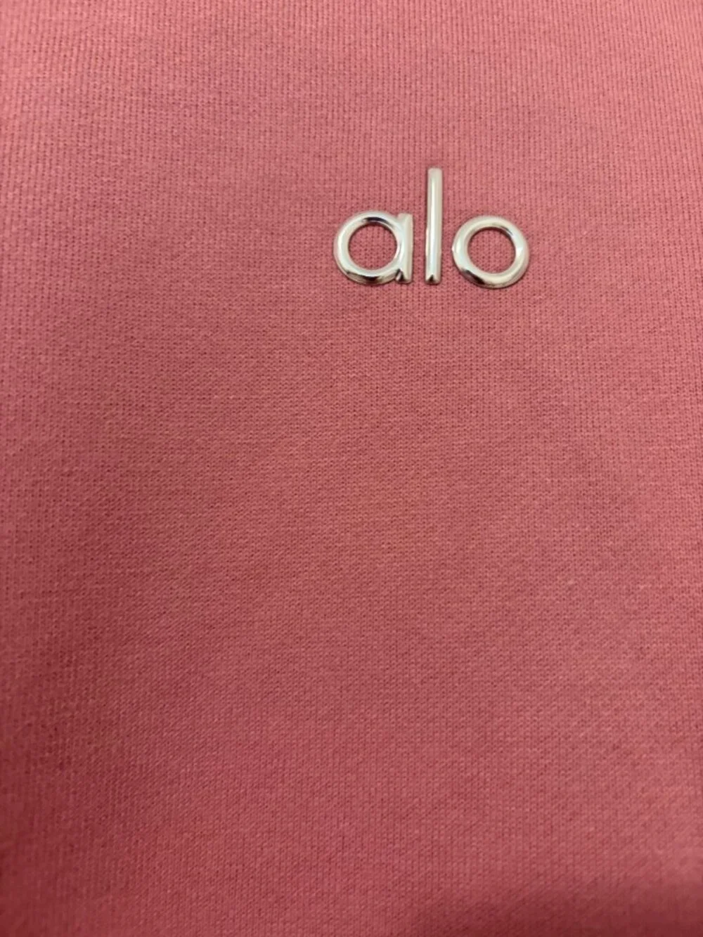 NWOT ALO Yoga Accolade Crew Neck Pullover, Wild Rose Pink Sweatshirt Sz S